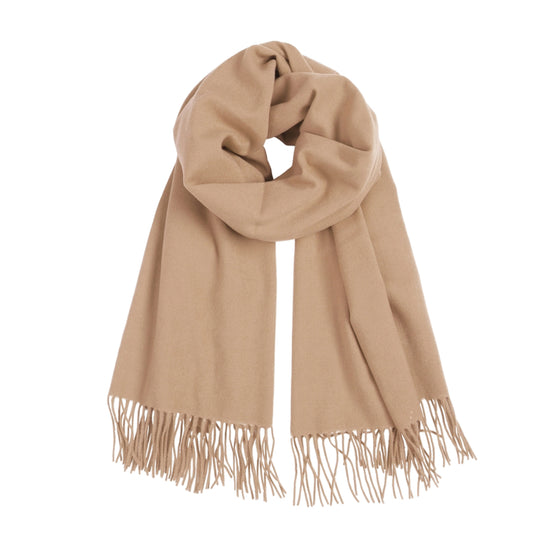 Khaki Cashmere Scarf
